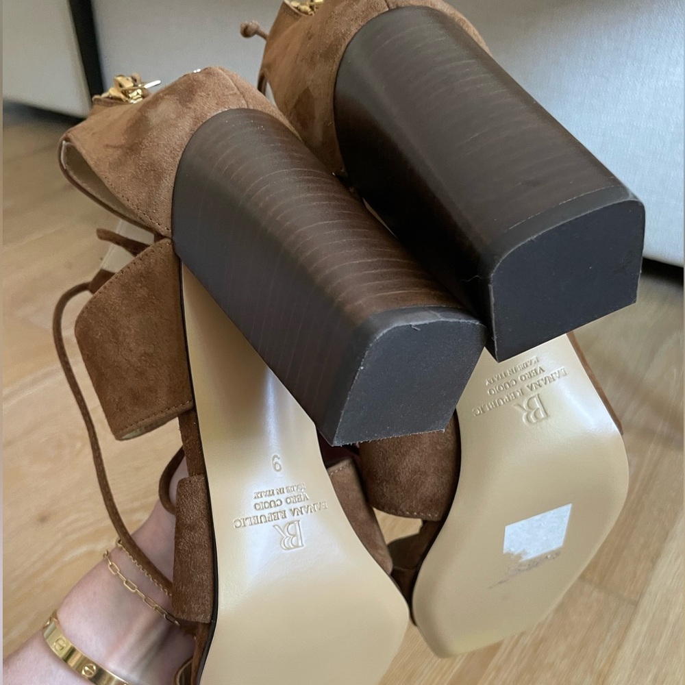 Banana Republic • Almeria Suede Sandal - Picture 9 of 9